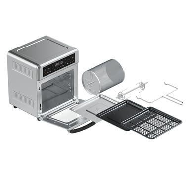 Cosori CAF-R121-SUS Friggitrice singola 12 L Autonoma 1800 W Friggitrice ad aria calda Acciaio inox