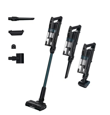 Hoover HF1P10P 011 Aspiradora escoba Batería Secar Sin bolsa 0,7 L 165 W Negro, Azul 2,2 Ah