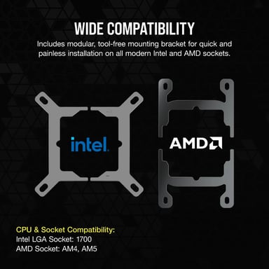 Corsair iCUE XC7 RGB ELITE LCD Bloque de agua