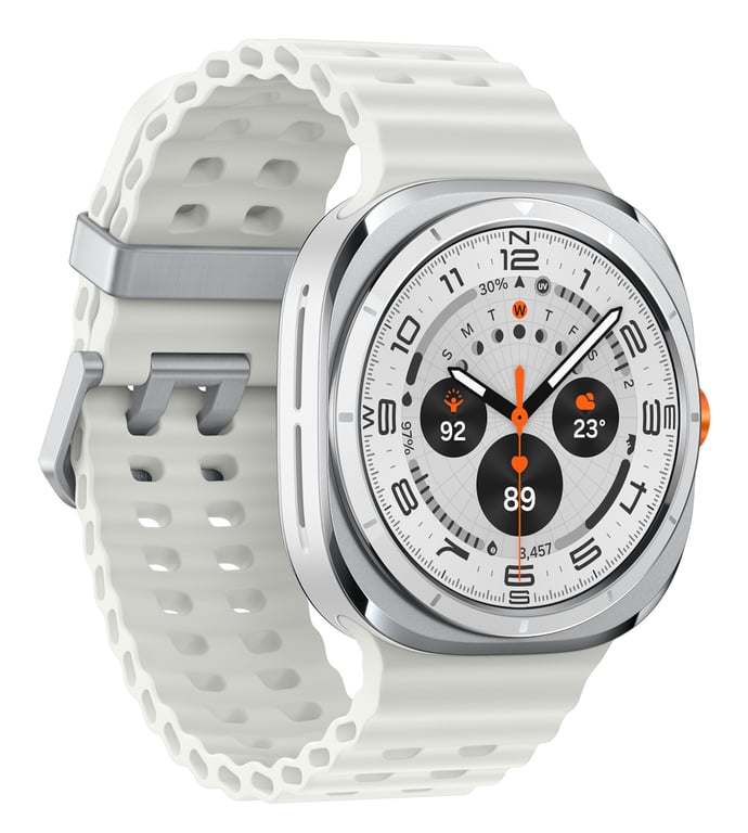 Galaxy Watch Ultra Wifi + 4G (2024), Boitier de 47 mm, Blanc - Très bon état