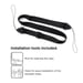 EIGER Peak 2000m Custodia robusta con cavalletto rotante a 360° per Samsung Galaxy Tab S7 Nero/trasparente