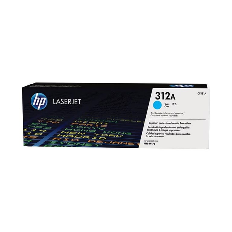 HP Tóner Original Laserjet Cian - vue 1