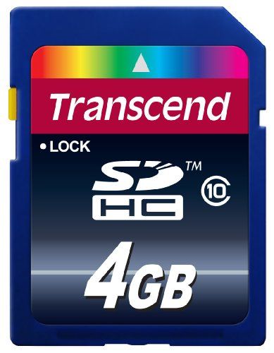 Transcend TS4GSDHC10 mémoire flash 4 Go SDHC NAND Classe 10 Neuf - vue 3