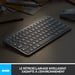 Logitech MX Keys Mini For Mac Minimalist Wireless Illuminated Keyboard clavier Bluetooth AZERTY Français Gris