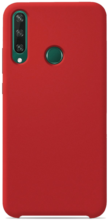 Coque pour Huawei Y6P Silicone Soft Touch - Rouge