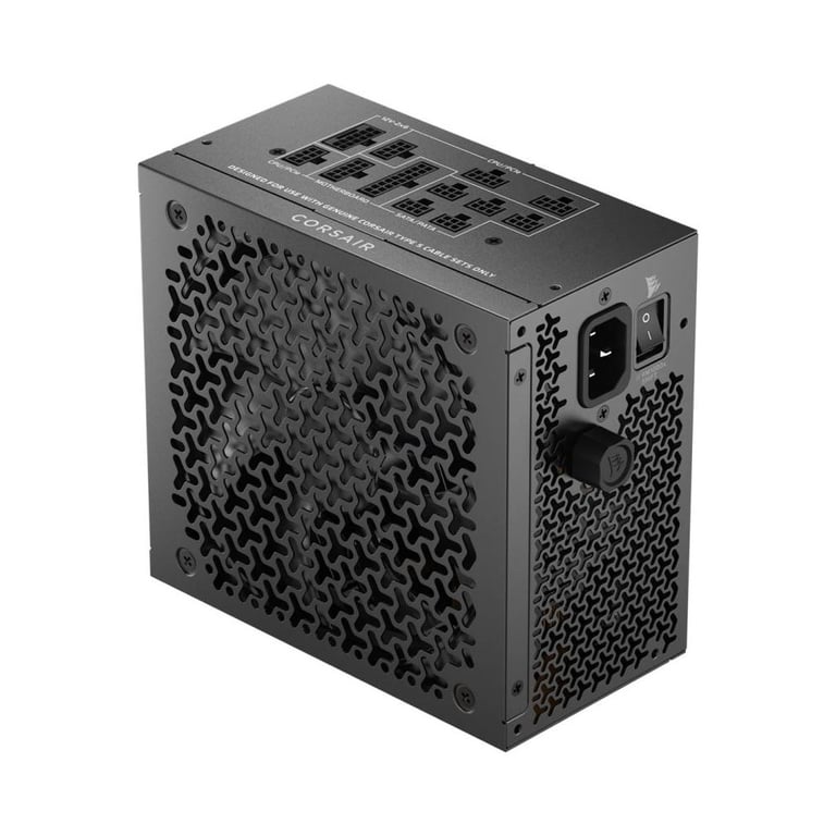 Alimentation ATX CORSAIR RMx Shift RM1000x 1000W ATX 3.1 Entièrement modulaire Cybenetics Gold Noir mat - Neuf