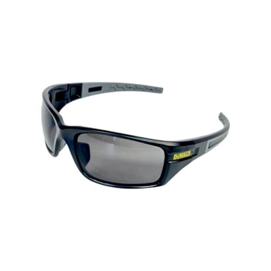 Gafas de protección DEWALT DPG101-2D Auger EPI ahumadas de policarbonato antivaho EN 166 montura integral negra