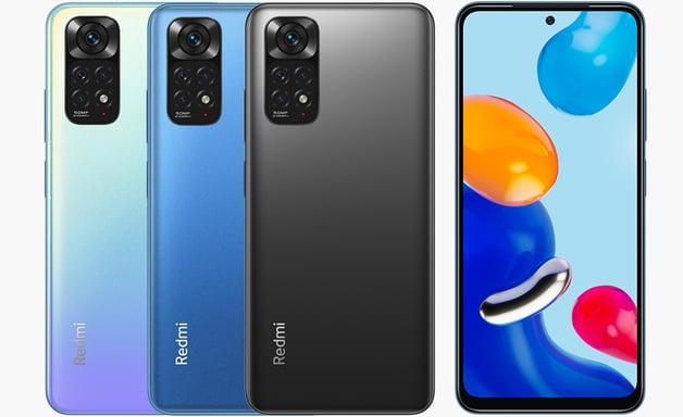 Redmi Note 11 (4G) 128 GB, blu, sbloccato