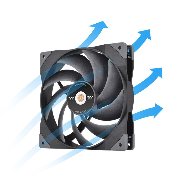 Thermaltake SWAFAN GT14 Boitier PC Ventilateur 14 cm 1 pièce Neuf - vue 3