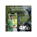 Kit di 3 telecamere di sicurezza WiFi Arlo Ultra 3 + pannello solare Nero e Bianco