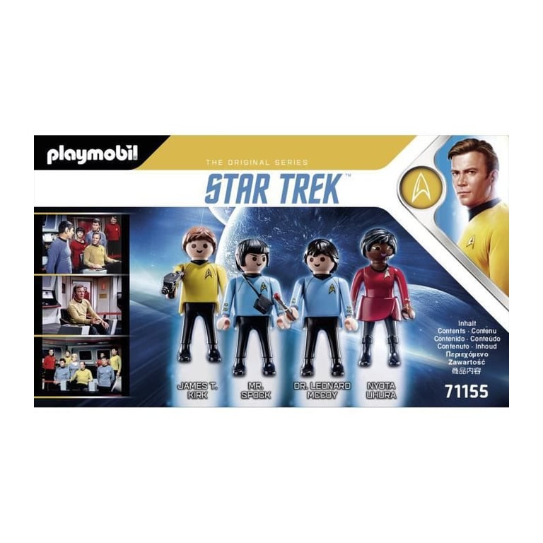 PLAYMOBIL - 71155 - Equipe Star Trek - Neuf