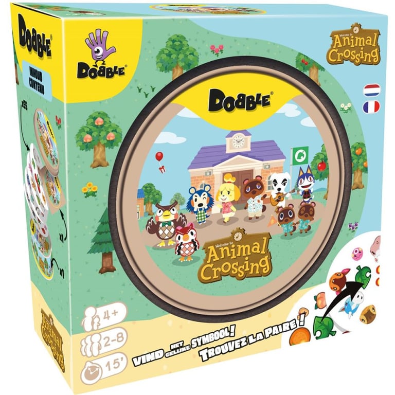 Jeu D'ambiance Asmodee Dobble Animal Crossing – Jeu D'observation Et Réflexes - vue 5