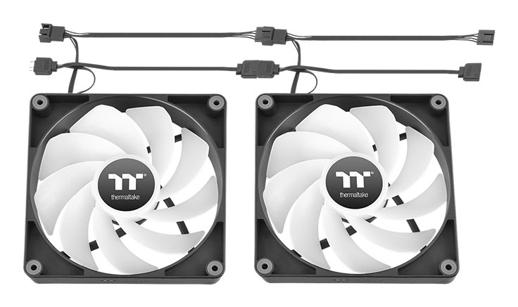 Thermaltake CT120 Reverse ARGB Boitier PC Ventilateur 12 cm 2 pièce Neuf - vue 3