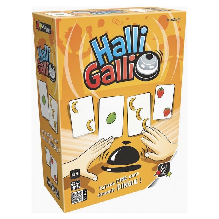 Jeu d’Ambiance Gigamic Halli Galli – Jeu de Rapidité dès 6 Ans, 2 à 6 Joueurs - vue 2