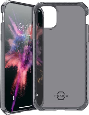ITSKINS ITSPECLEARIP6119BLK coque de protection pour téléphones portables Noir Apple iPhone 11