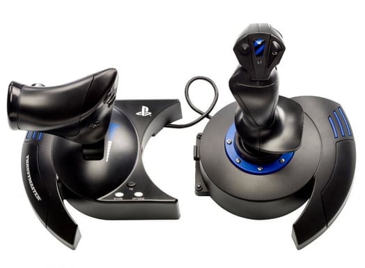 Thrustmaster T.Flight Hotas 4 Nero, Blu Joystick digitale USB 2.0 PC, PlayStation 4