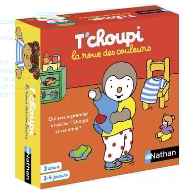 Tchoupi y la rueda de colores - Juego educativo para niños