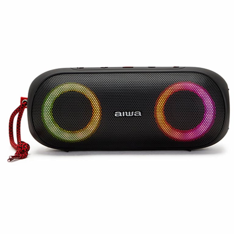 Enceinte Portable Aiwa BST-650BK – Mono, 20W, Bluetooth 5.0, Résistance à l'Eau IPX6