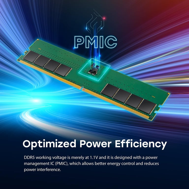 Transcend JetMemory JM4800ASE 32G module de mémoire 1 x DDR5 4800 MHz Neuf - vue 2