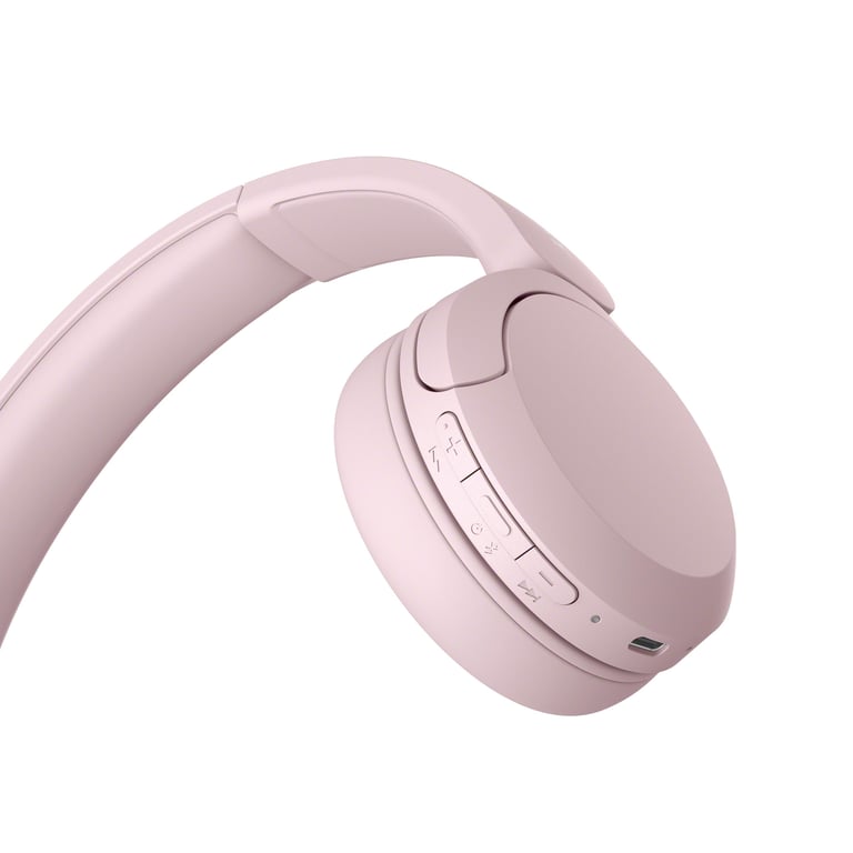 Sony WHCH520P.CE7 casque Sans fil Arceau Appels/Musique USB Type-C Bluetooth Rose - Neuf