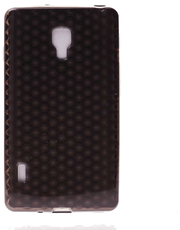 Coque silicone unie compatible Givré Rose LG Optimus L7 II