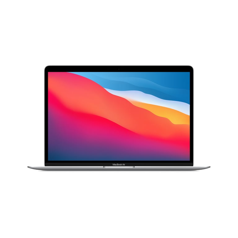 MacBook Air M1 Ordinateur portable 33,8 cm (13.3") Apple M 8 Go 256 Go SSD  Wi-Fi 6 (802.11ax) macOS - Argent - Apple