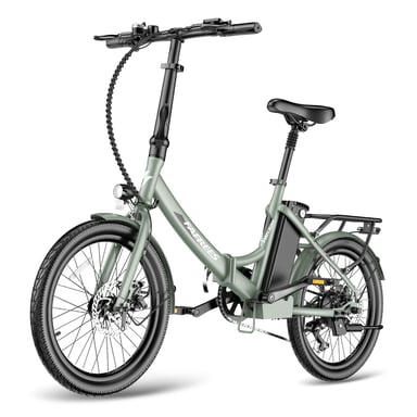 Vélo Électrique | FAFREES | F20 LIGHT | 250W 36V20Ah 20'' Disque - Vert