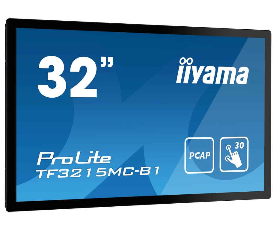iiyama ProLite TF3215MC B2 écran plat de PC 81 3 cm 32 1920 x 1080 pixels Full HD LED Écran tactile Kiosque Neuf - vue 1