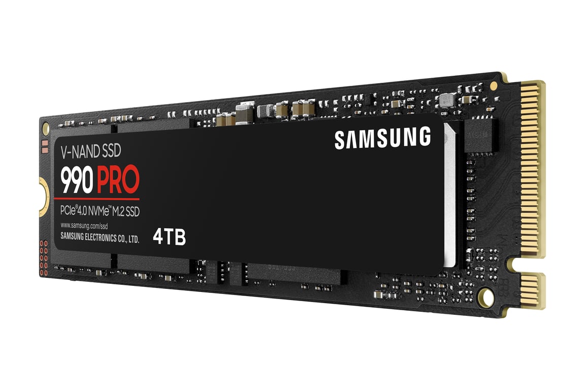 Samsung SSD 990 PRO .2 PCIe NVMe 4 To - vue 7