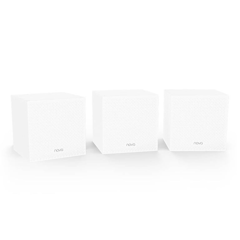 WiFi Mesh AC2100 Couverture 500 m² Tribande Tenda Nova MW12 3 pack Système mesh wifi répéteur puissant installation facile Alexa Compatible - vue 2
