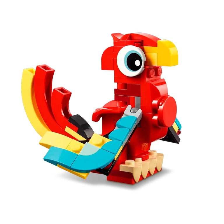 LEGO Creator Le Dragon Rouge 31145 - vue 2