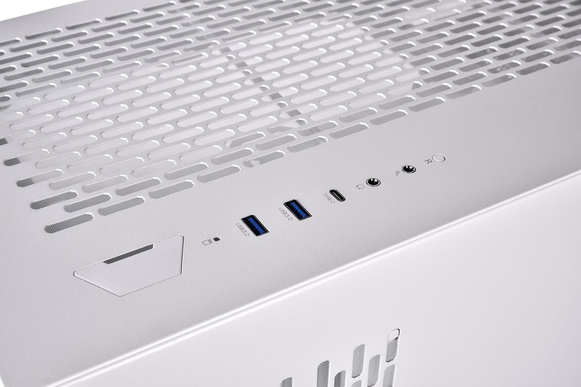 THERMALTAKE Nom : Boitier Moyen Tour E-ATX Centralized Thermal Efficiency E660 MX avec panneaux vitrés (Blanc) - Neuf