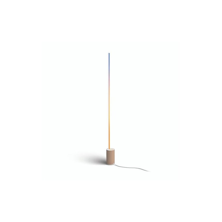 Lampe connectée Philips Hue Gradient Signe Lampadaire Chene Blanc - Neuf