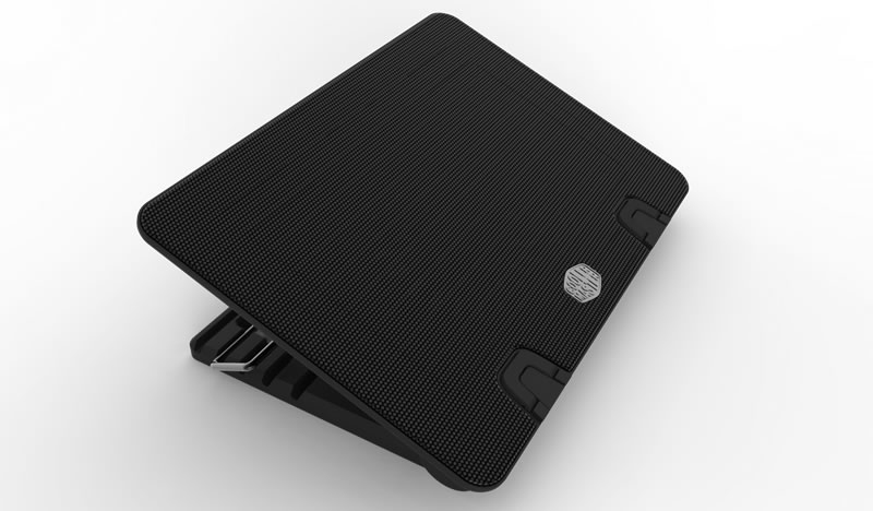 Support ordinateur portable Cooler Master Ergostand IV 43 2 cm 1 ventilateur intégré - vue 3
