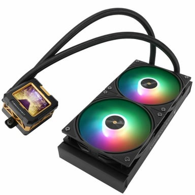 Thermalright Frozen Warframe 240 Boitier PC, Processeur Refroidisseur de liquide tout-en-un 12 cm Noir 1 pièce(s)