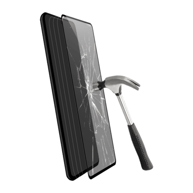 Protezione dello schermo in vetro temperato (100% di copertura della superficie) per Samsung Galaxy A52 4G/A52 5G/A52s 5G 2021, Nero