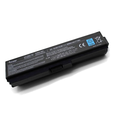 Batería de alta capacidad para portátil Toshiba L630 L640 L640D L645 L645D L650 Pa3634U Pa3635U Pa3636U