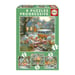 Puzzles progresivos - EDUCA - Ciudad de Conejos - 4 puzzles - 12 a 25 piezas - Para niños