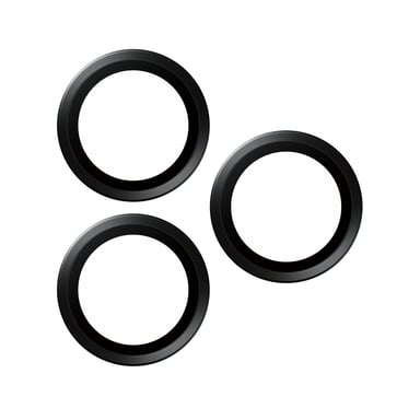 PanzerGlass ® Hoops® Metal Camera Lens Protector Black iPhone 15 Pro | 15 Pro Max Protection d'écran transparent Apple 1 pièce(s)
