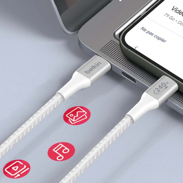 Belkin Câble USB C vers USB C renforcé 2 - vue 10