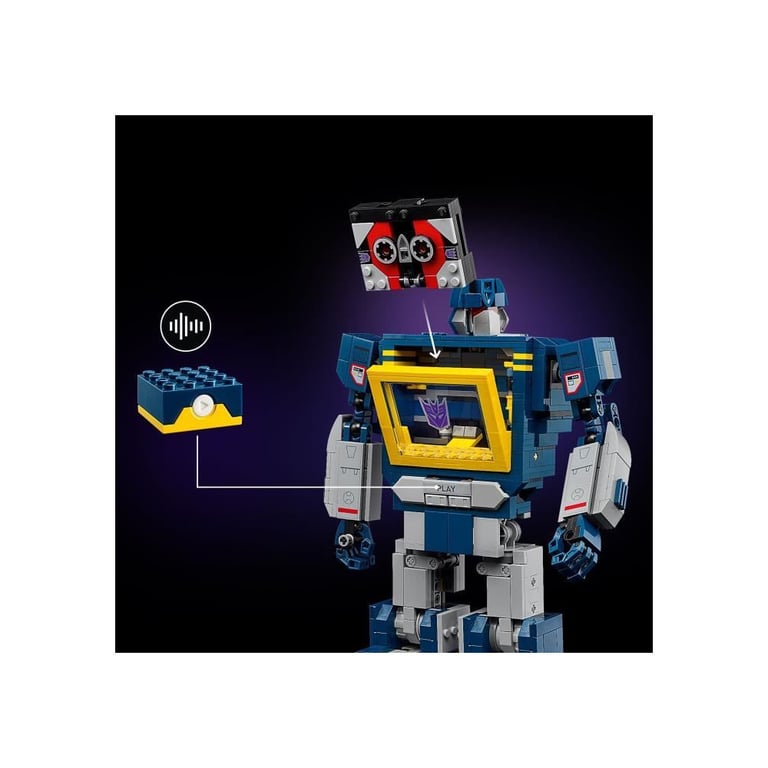 LEGO Icons 10358 Transformers : Soundwave - Neuf