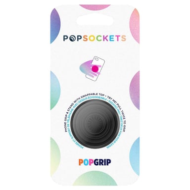 Pop Grip Standard traslucido nero fumo Popsockets