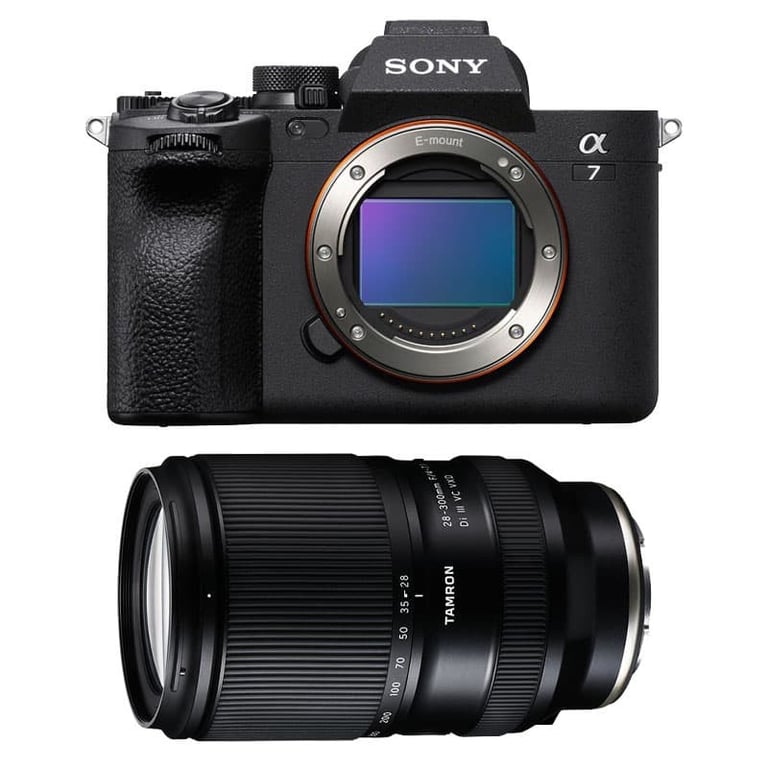 SONY Alpha 7 IV + TAMRON Objectif 28 300mm f4 7 1 Di III VC VXD Neuf