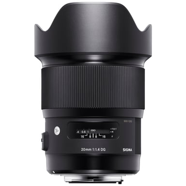 Sigma 20mm F1.4 DG HSM Art SLR Objetivo ultra ancho Negro