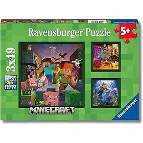 Ravensburger Biomes Minecraft 3x49 Pièces - vue 3