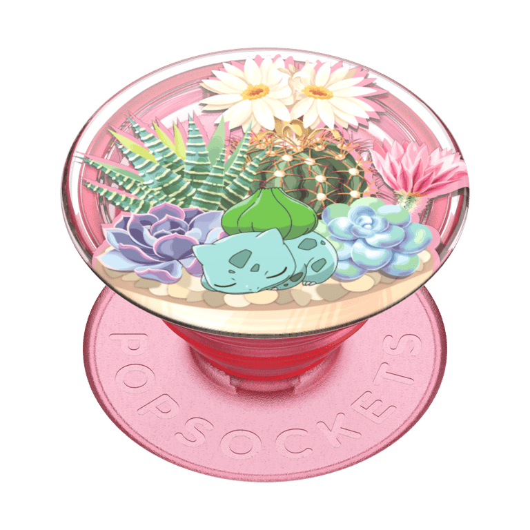 Pop Grip pour Smartphones Standard Bulbasaur Terrarium de Pokémon Neuf - vue 2