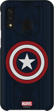 Coque rigide Captain America Galaxy Friends Samsung pour Galaxy A40 A405
