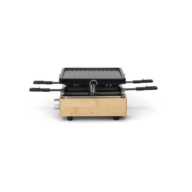 Appareil Raclette Grill Plancha 4 PERSONNES 4 poêlons + 4 raclettes HQ - vue 5
