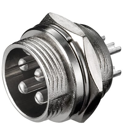 Goobay ME 4 XLR Acier inoxydable Neuf