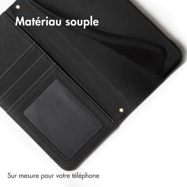 imoshion Etui de télephone portefeuille avec cordon pour Samsung Galaxy A55 - Rose